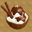 Coconut Chocolate Ice Cream