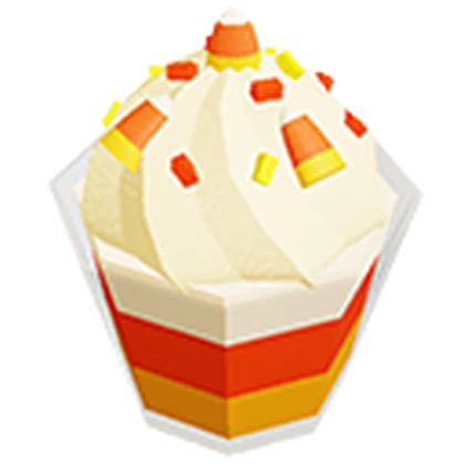 Candy Corn Dessert Cup