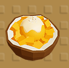 Mango Coconut Sorbet