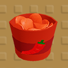 Spicy Potato Chips