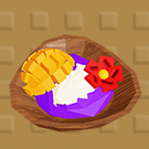 Ube Mango Sticky Rice