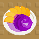 Ube With Mango